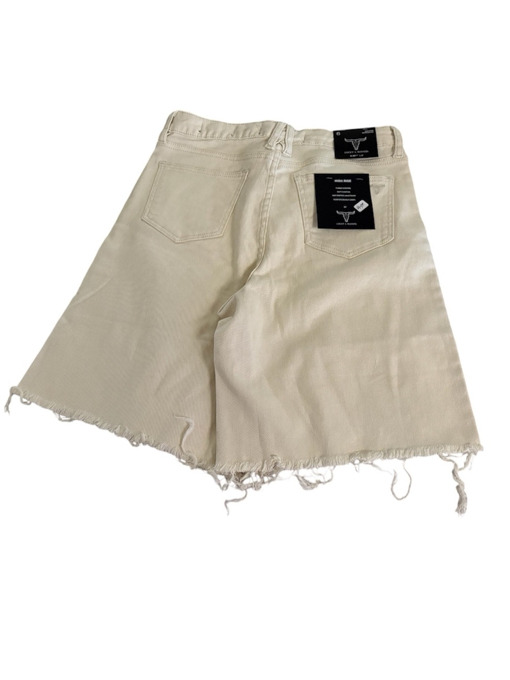 Lucky & Blessed•Distressed Bermuda Shorts - Picture 6 of 6
